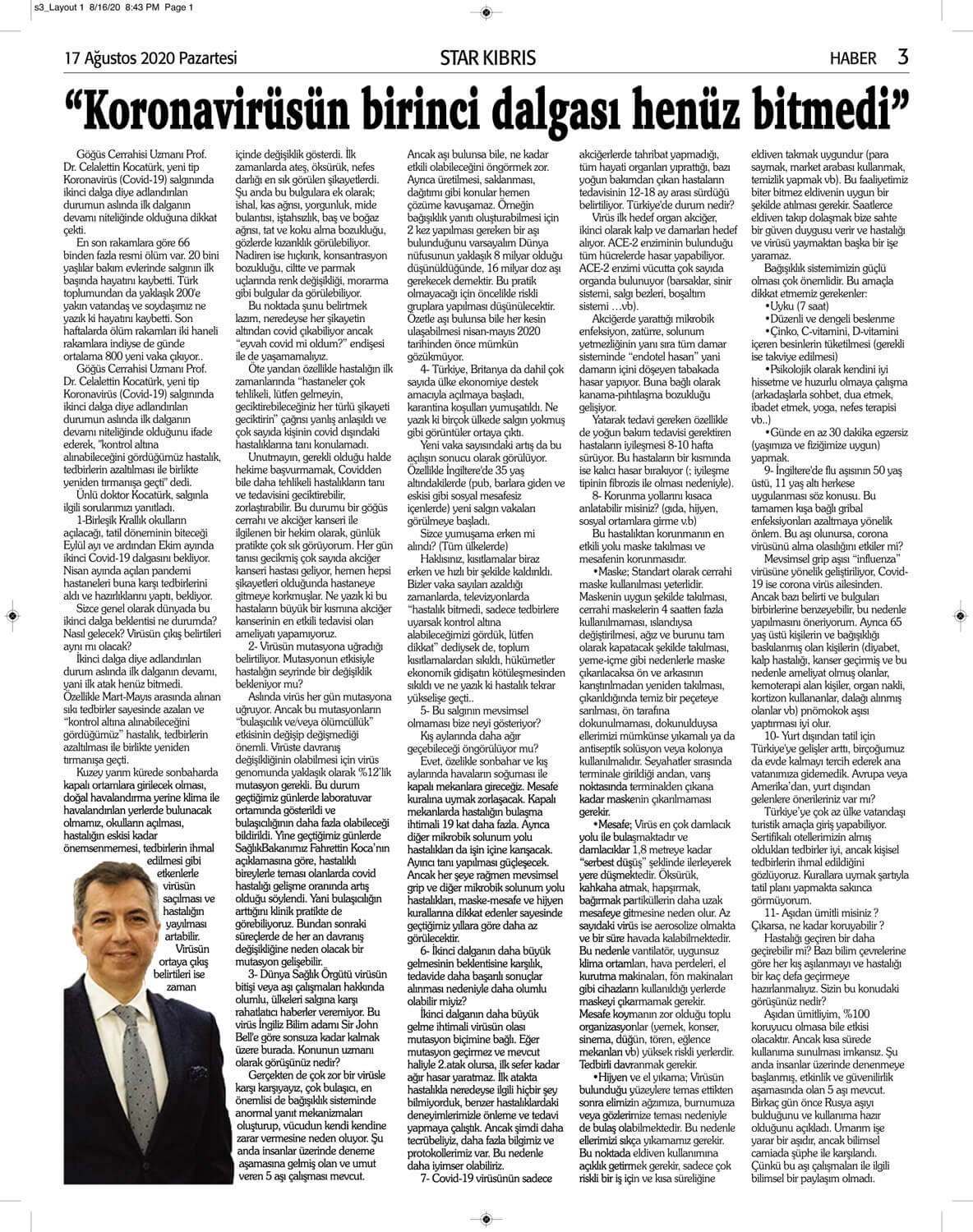 Star Gazetesi, Kıbrıs